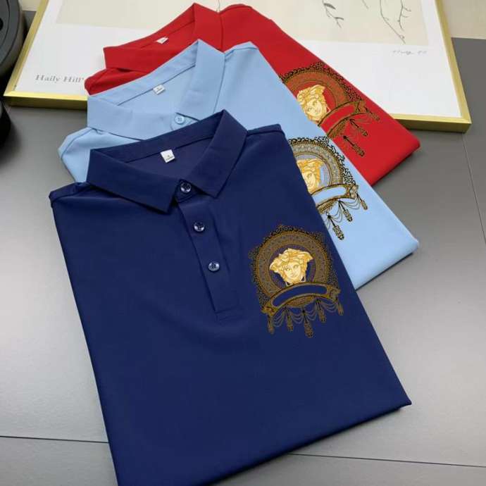 Picture of Versace Polo Shirt Short _SKUVersaceM-5XL11Lx0520943